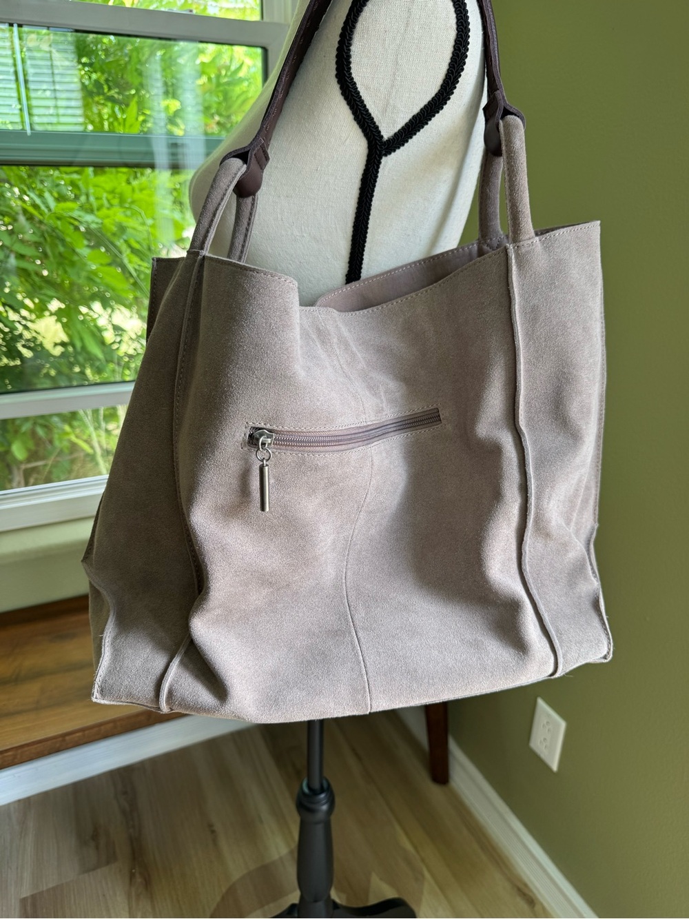 The Sak Los Feliz Large Suede Tote - Picture 2 of 15